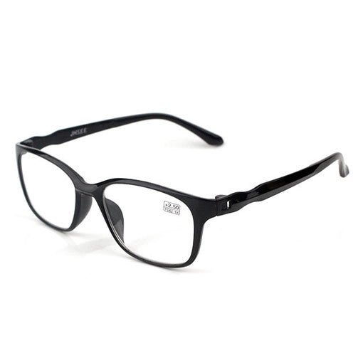 Large Frame Reading Glasses with Blue Light Filter - TR90 Frame