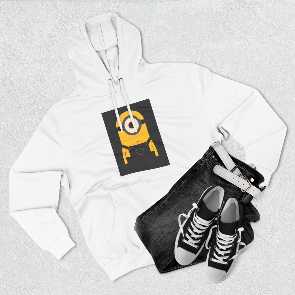 Minion Graphic Hoodie — Cute One-Eyed Cartoon Pullover