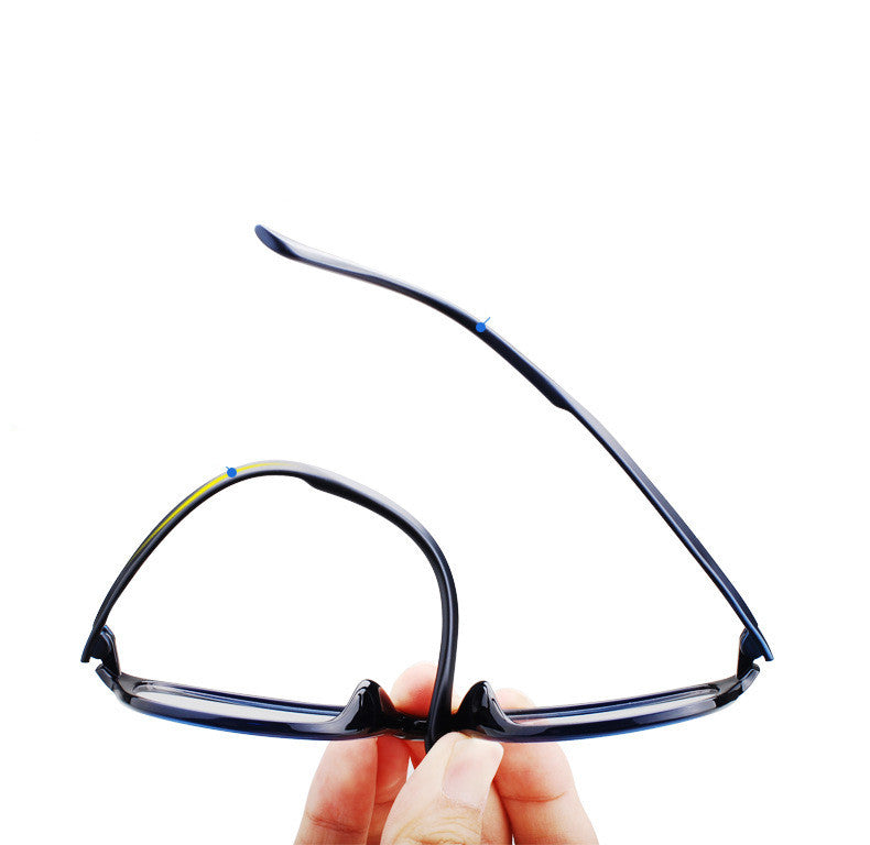 Large Frame Reading Glasses with Blue Light Filter - TR90 Frame