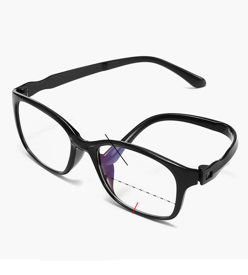 Large Frame Reading Glasses with Blue Light Filter - TR90 Frame
