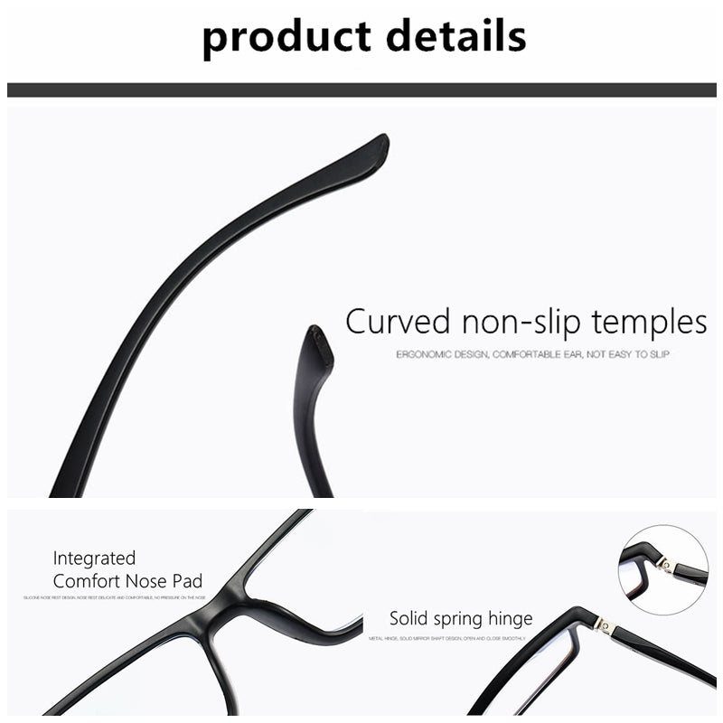 Bifocal Reading Glasses with Blue Light Filter - PC Frame