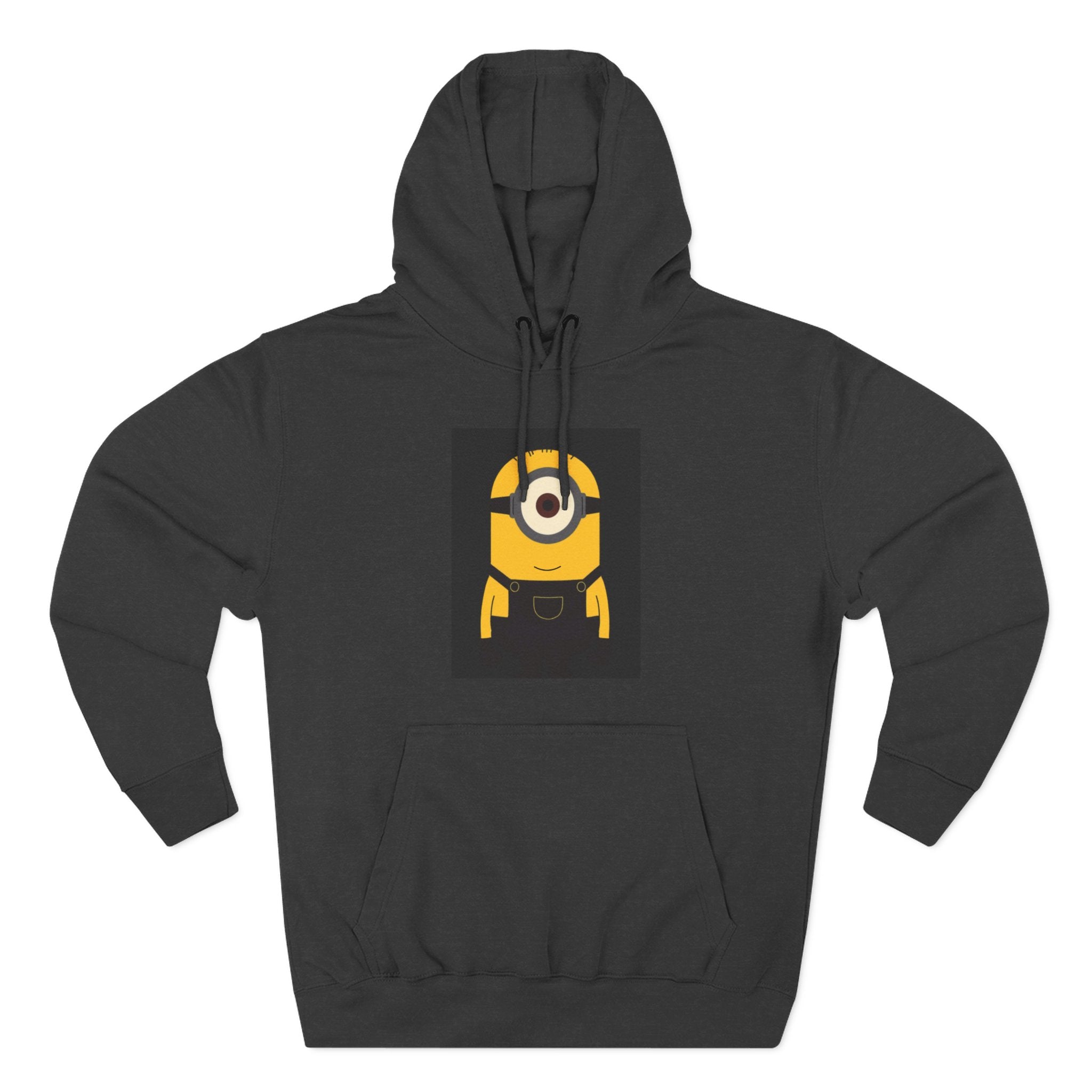 Minion Graphic Hoodie — Cute One-Eyed Cartoon Pullover
