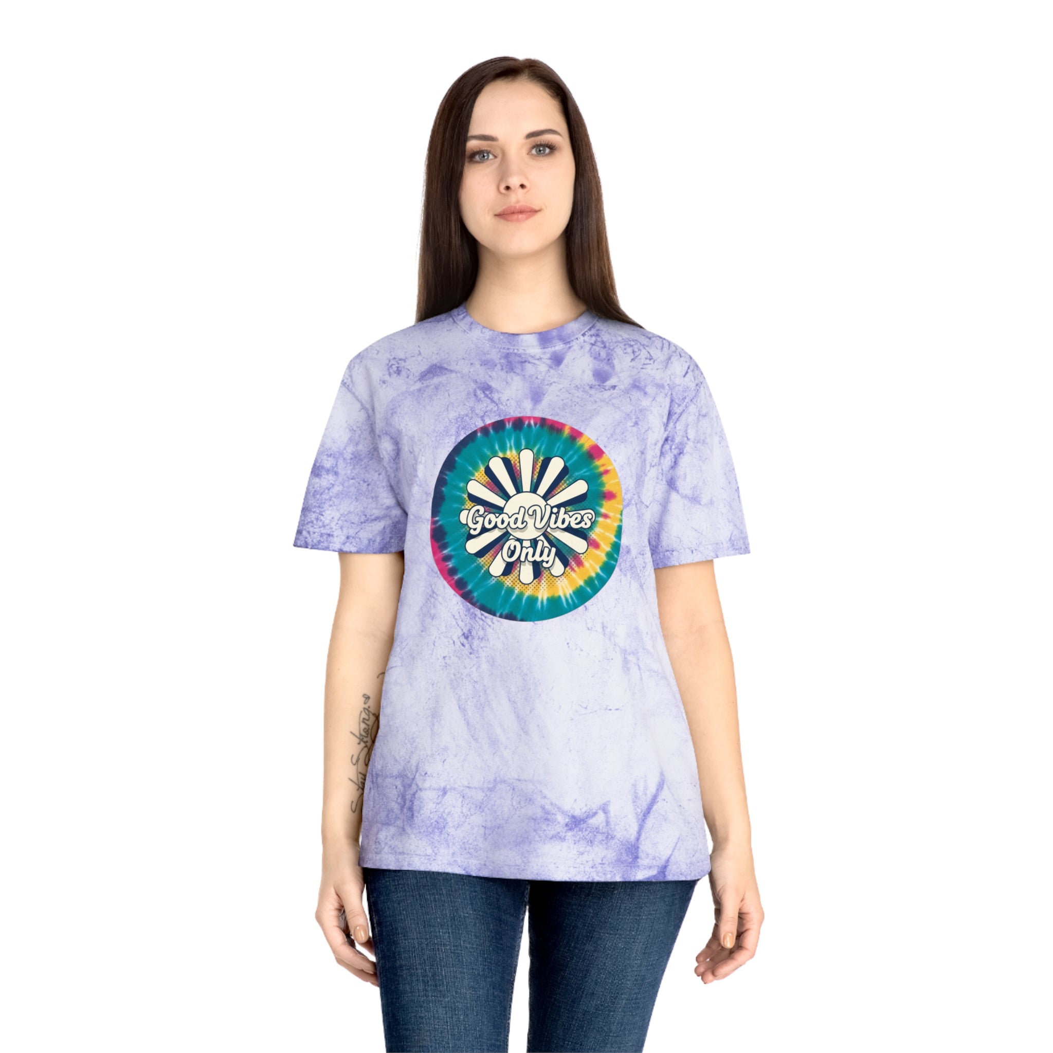 Good Vibes Only Tie-Dye T-Shirt