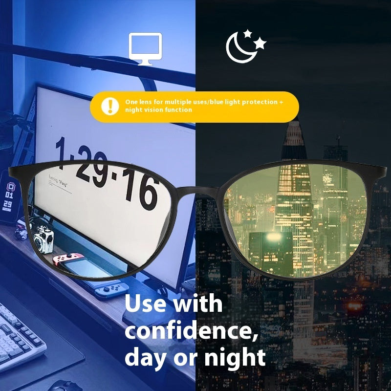 Blocking Blue Light Night Vision Sunglasses