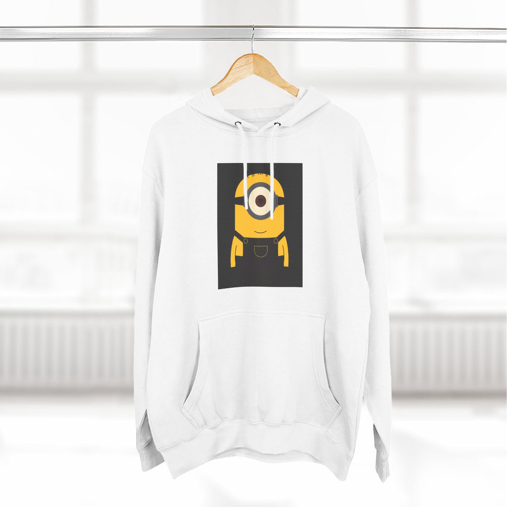 Minion Graphic Hoodie — Cute One-Eyed Cartoon Pullover