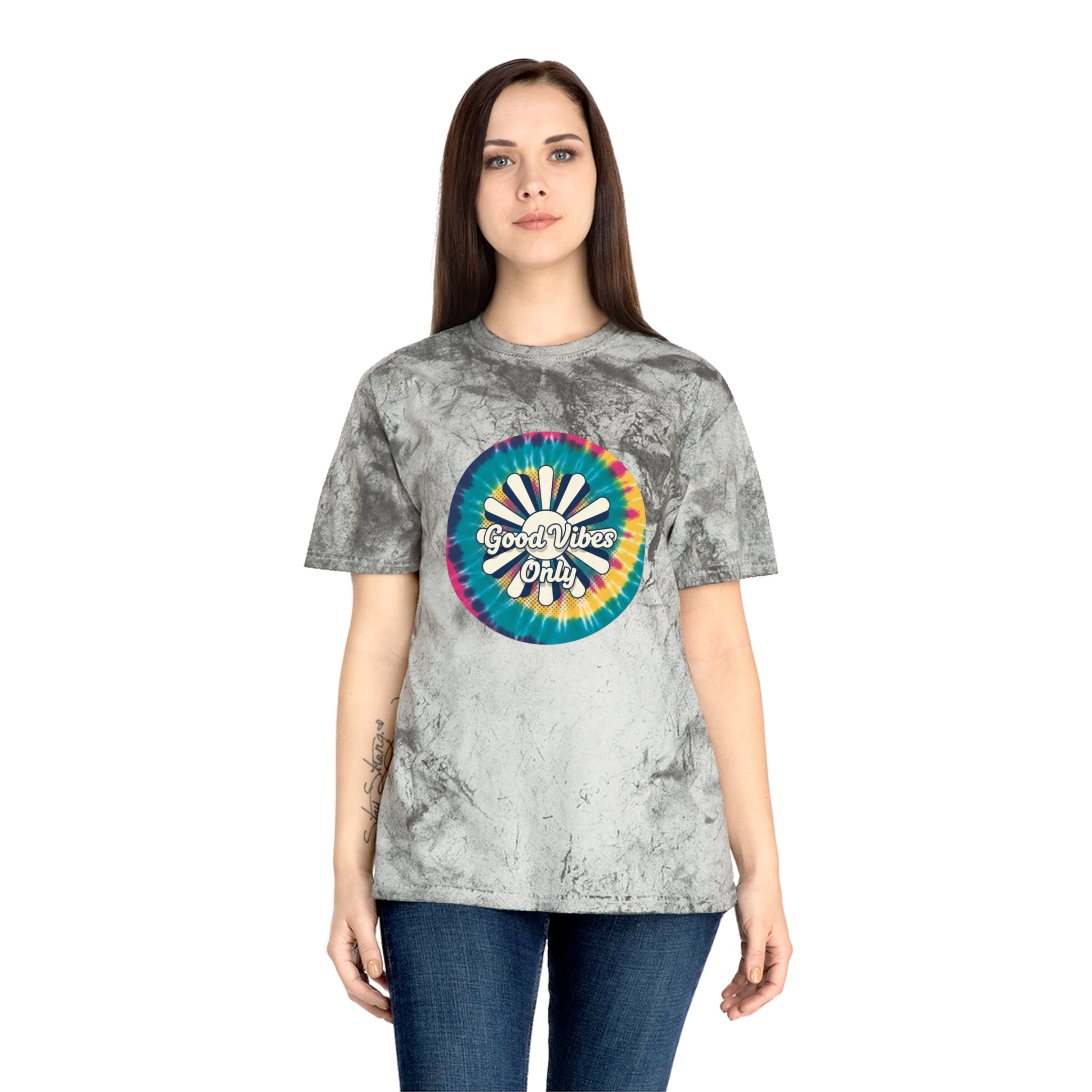 Good Vibes Only Tie-Dye T-Shirt