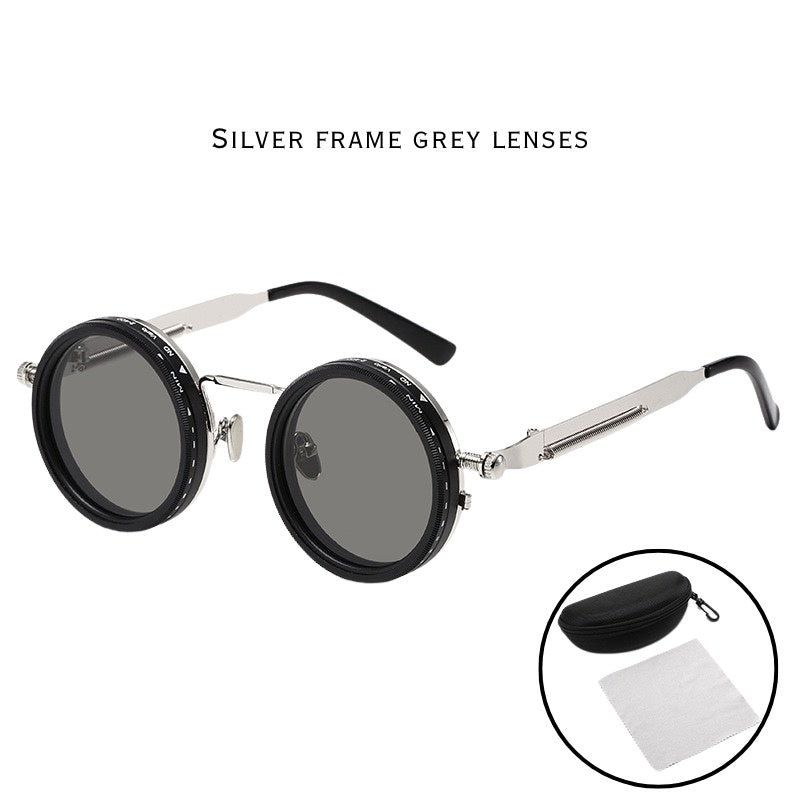 ND Dimmable Photochromic Sunglasses - Aluminum Frame