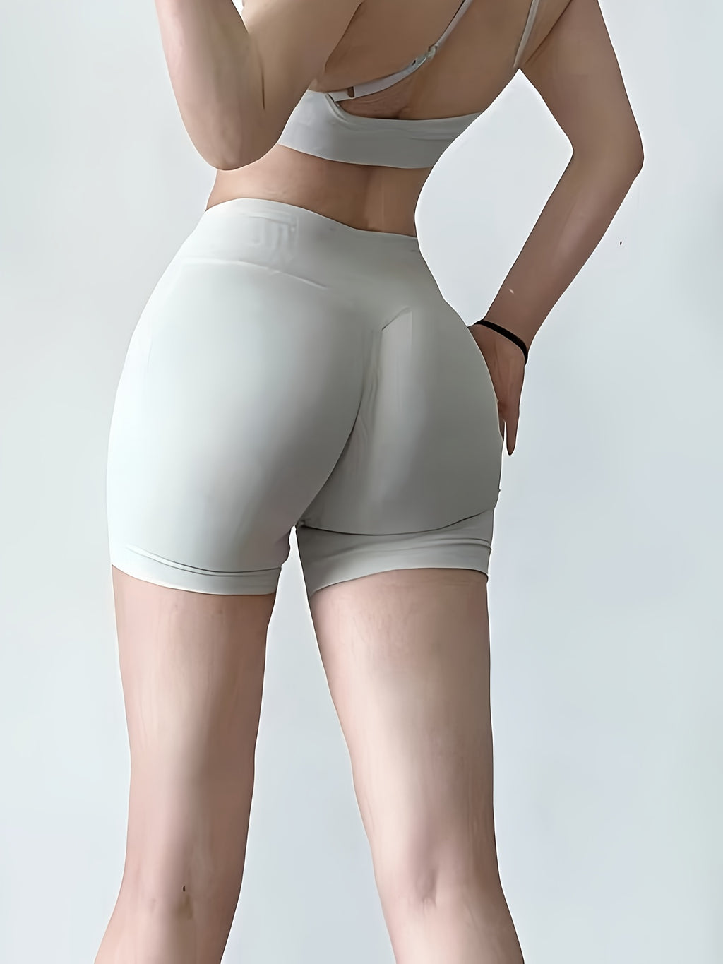 4-Pack Workout Yoga Shorts High-Waiste  Booty-Lifting Gym & Running