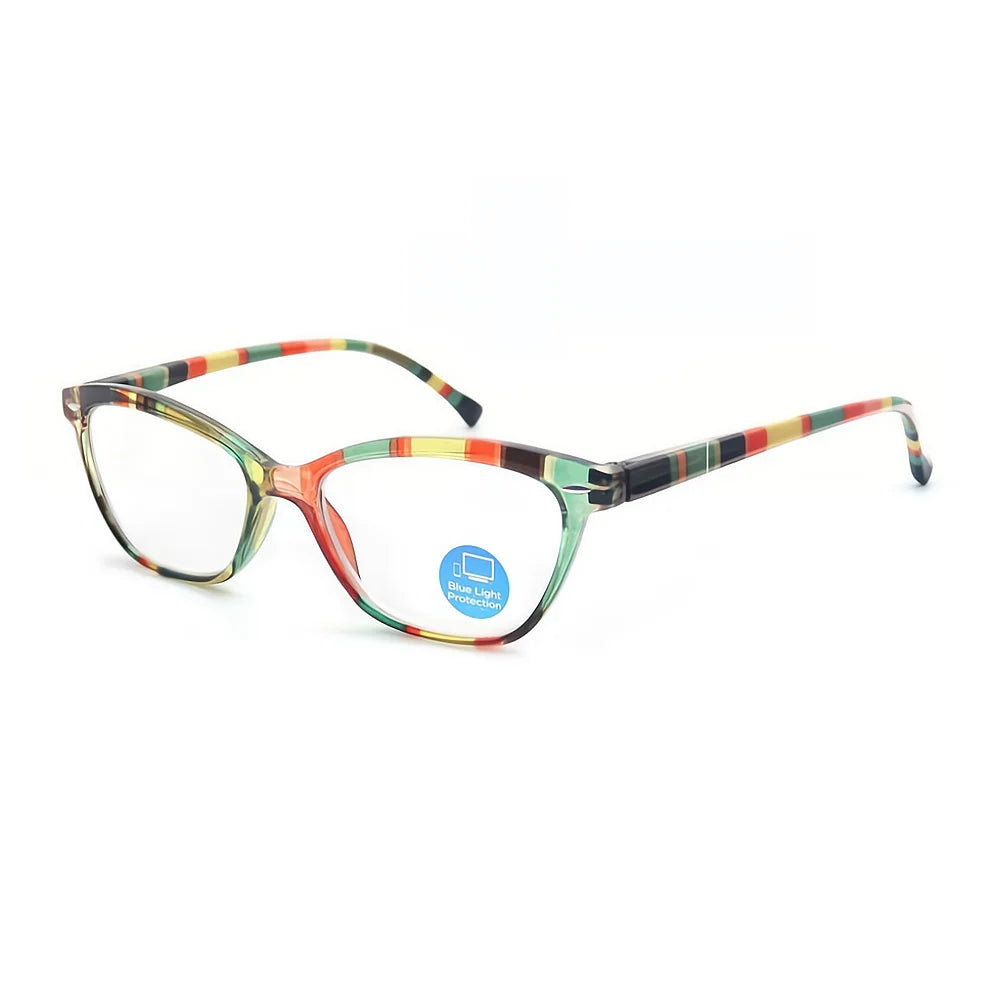 Flat Lens Eyewear with Blue Light Filter - Women's