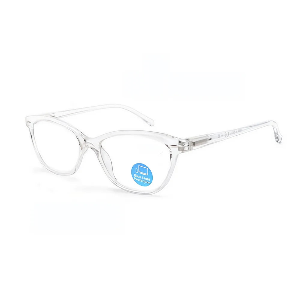 Flat Lens Eyewear with Blue Light Filter - Women's