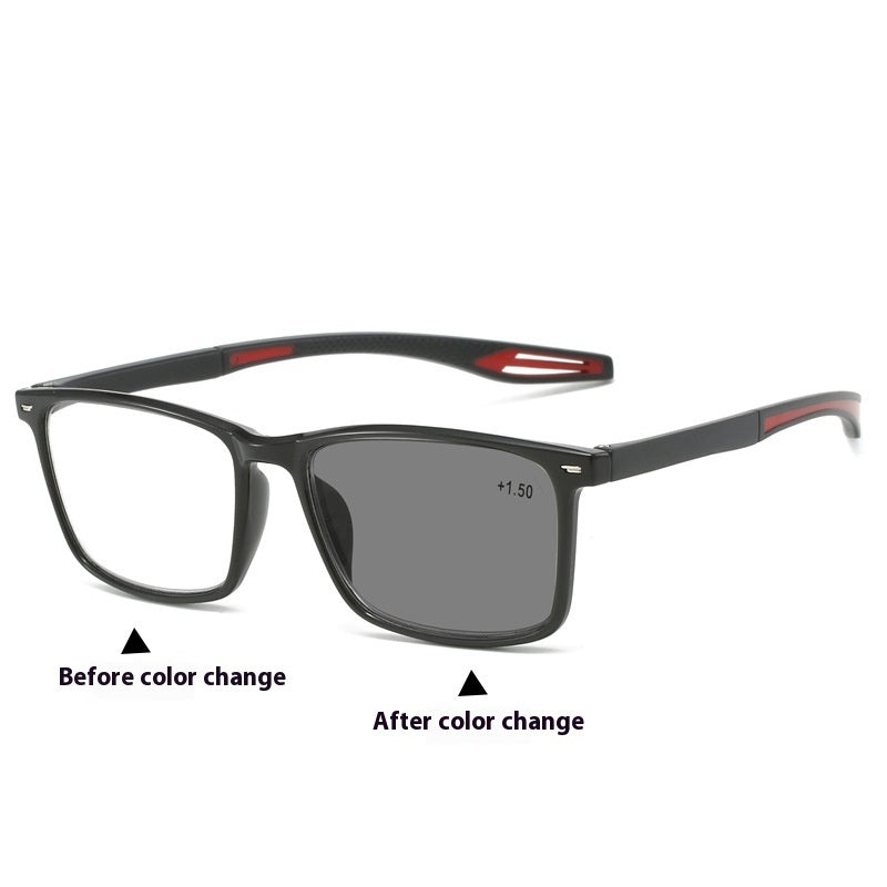 Smart Zoom Blue Light Glasses - Metal Frame