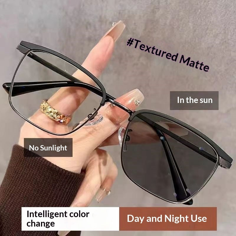 Photochromic Reading Glasses with Blue Light Filter - Men's