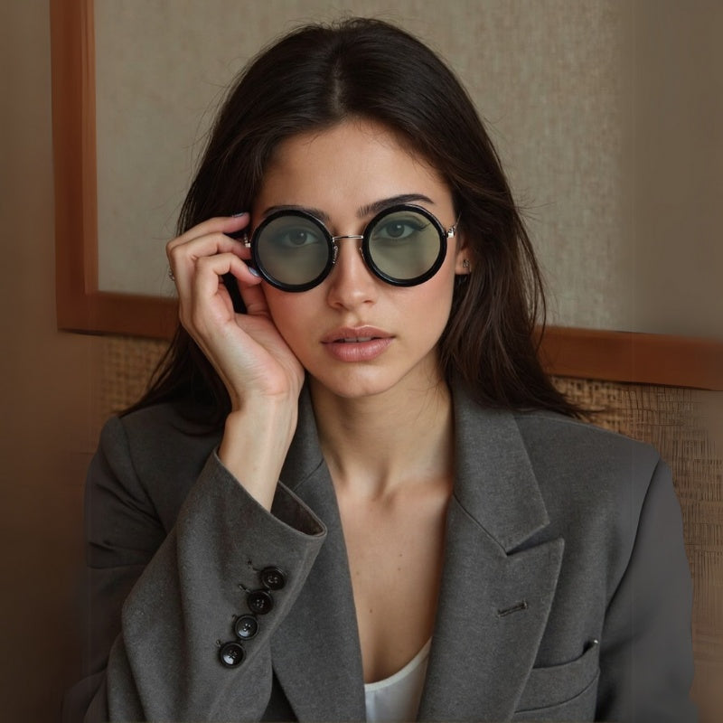 ND Dimmable Photochromic Sunglasses - Aluminum Frame